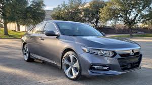 * the 2020 accord took home this year's award thanks to its polished powertrain, comfortable cabin, and substantial look and feel. 2019 Honda Accord Hybrid Review W Grand Touring Wheels Upgrade Your Hybrid Youtube