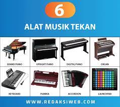 Alat musik modern ini pun punya bunyi yang. 6 Alat Musik Tekan Lengkap Gambar Dan Penjelasan Redaksiweb