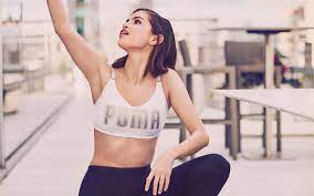download wallpapers selena gomez 2018 photoshoot puma campaign 4k superstars american singer brunette besthqwallpapers com selena gomez model selena gomez selena gomez hot