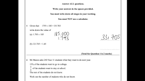 edexcel gcse mathematics a 1ma0 1h june 2013 q1