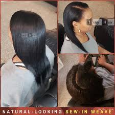 Five ways to foil las vegas, nevada. Natural Looking Sew In Weave With Straight Brazilian Hair Izey Hair Las Vegas Nv