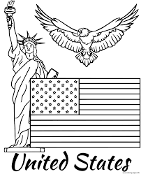 When it gets too hot to play outside, these summer printables of beaches, fish, flowers, and more will keep kids entertained. United States Flag Coloring Pages Printable