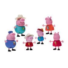 Colorear un dibujo alusivo, respetando límites; Peppa Pig Feria Familiar Pack X6 Oechsle Pe Oechsle