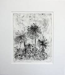 Maybe you would like to learn more about one of these? Dandelion Original Etching By Kay Clark Kay Clark Painter Printmaker