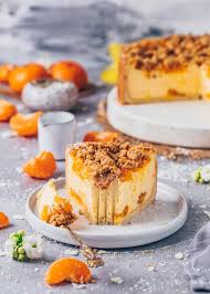 Mandarinen Kasekuchen Mit Streuseln Vegan Bianca Zapatka Rezepte Recipe In 2020 Food Vegan Desserts Cheesecake Recipes