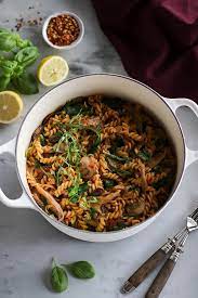 One Pot Creamy Mushroom Pasta Creamy Mushroom Pasta Mushroom Pasta Pasta Recipes