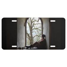 Frau Am Fenster License Plate License Plate Custom Front License Plates Plates