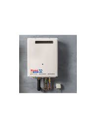 Rinnai high efficiency 9.8 gpm residential 199,000 btu/h 58.3 kwh propane exterior tankless water heater Rinnai S32 Propane Lp Gas S32l70 Solar Booster Continuous Flow Hot Water Heater