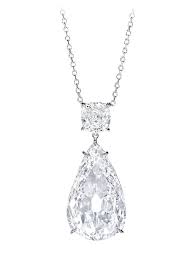 Finest Water An Important 12 33 Carat D Colour Type Iia Internally Flawless Diamond Pendant Internally Flawless Diamond Diamond Rare Diamonds