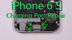 (the ipad charger is 2.1a and apple says it's ok for iphones.) hint: Iphone 6s Charging Port Repair Shown In 4 Minute Fix Youtube