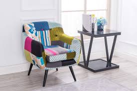 A patchwork armchair is an excellent choice for those who are looking for comfort and cosiness. Westwood Foxhunter Patchwork Chair Fabric Vintage Tub Armchair Seat Dining Room Living Bedroom Office Furniture Pc029 Buy Online In Honduras At Honduras Desertcart Com Productid 48241968