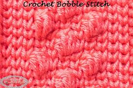 Crochet bobble stitches are popular in accessories and clothing, where they can add an interesting texture (they're often used on edgings). Crochet The Bobble Stitch In Different Sizes Nicki S Homemade Crafts