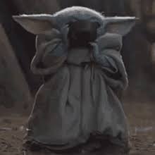 In the latest episode of the star wars series, sanctuary, baby yoda and mando land on a planet with a human society that is defending. Baby Yoda Soup Gifs Tenor