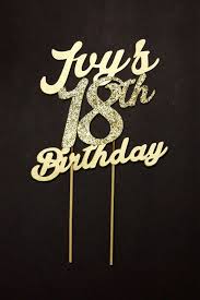 Black And Gold Happy Birthday Topper Pin On Entertaining