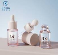 Thick Wall PETG 15ml Press Dropper Bottle,15ml Serum Bottle