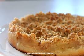 Tarte Aux Pommes Caramel Facon Crumble Comme Une Violette Tarte Aux Pommes Pomme Caramel Crumble