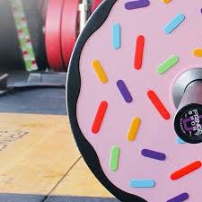 Get your bumper plates here: 10lb Donut Bumper Plates Fit Most 2in Diameter Barbell Donut Sleeves Barbell Sports Equipment Bumpers