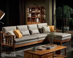 Online 3 seater wooden sofa cushions for wooden sofa wooden sofa set models simple wooden sofa teakwood sofa wooden sofa set online below 10000 l shape wooden sofa wooden settee designs urban ladder wooden sofa lakdi sofa wooden corner sofa modern teak wood sofa. Buy Teaklab Classic Series L Shaped Wooden Sofa Online Teaklab