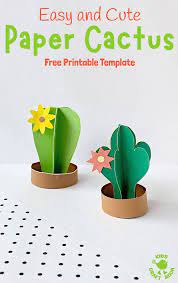 If you're new to origami we recommend that you check out our beginner's guide first to learn all the basic folds and techniques. 3d Paper Cactus Craft Kids Craft Room