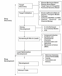 Flow Chart Of Drug Discovery And Development Process