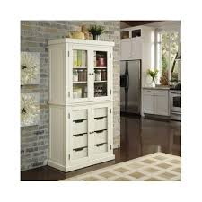 Large China Cabinet White Kitchen Cupboard Home Pantry Storage Dining Furniture Kitchen Pantry Storage White Kitchen Cabinets Kitchen Storage Space