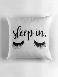 Sleep In Eyelash Print Throw Pillow By Sargraphics Pillows Throw Pillows Teal Throw Pillows