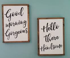 We did not find results for: Good Morning Gorgeous Hello There Handsome Painted Wood Signs By Featheredarrowdesign On Etsy Good Morning Gorgeous Painted Wood Signs Hello There Handsome