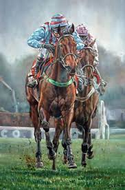 Dents Originals Fine Art Legends Of The Turf Horse Art Horse Painting Racing Art