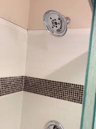 See How With Our Best Created A Custom Shower Look With Delta Upstile Wall System Bathroom Inspiration Custom Shower Shower