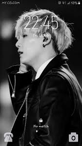 Password option best system locker replacement panel with shortcut buttons to flashlight, camera, etc. Yus On Twitter My Perfect Phone Wallpaper The Lock Screen And Home Screen Nothing Beats Classy Black Bts Suga Minyoongi