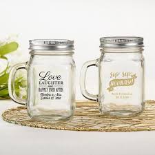 Personalized 12 Oz Mason Jar Wedding Favors Mason Jar Wedding Favors Wedding Favour Jars Mason Jar Mugs