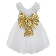 Wear a gold dress to radiate elegance and glamour at your next special occasion. Girls White And Gold Dress Off 68 Felasa Eu