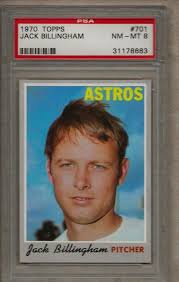 Auction Prices Realized Baseball Cards 1970 Topps Jack Billingham
