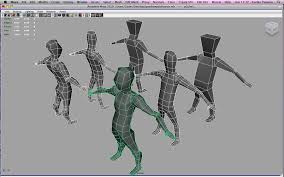 Digital Tutors Designing A Cast Of Characters In Photoshop Advanced Wip Human Low Poly By Carlestenorio On Deviantart Personagens 3d Animacao 3d Max