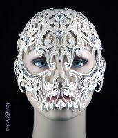 Black And White Masquerade Masks Full Face White Masquerade Mask Collection Full Face By Elegantxboutique 89 95 Lace Skull White Masquerade Mask Masquerade