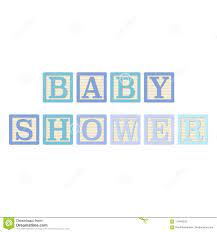Baby Shower Alphabet Blocks Stock Vector Illustration Of Element Celebration 119456233
