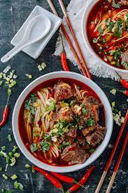 Spicy Beef Noodle Soup Recipe Asian Recipes Beef And Noodles Food