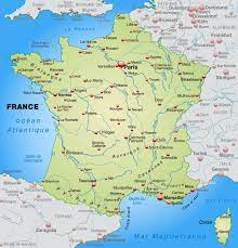 Carte routiere du sud ouest. Carte Des Villes De France Les Plus Grandes Villes Du Pays