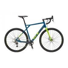 Gt Gravel Bicycle Aluminium 56 Cm Mustang W Slime Lime Rennrad Radfahren Fahrrad