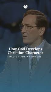 If you are experiencing trials, know that God is building your character!,  Comment "1642" to watch "How God Develops Christian Character" ⬇️,  #adrianrogers #lwfministries #character #trials