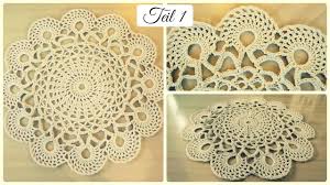 Wie du dieses upcycling bei pinterest habe ich schon öfter mal aus stoffresten gehäkelte teppiche gesehen, die ich witzig fand. Hakelteppich Aus Baumwollseil 1 Diy Crochet Rug Eng Sub Youtube