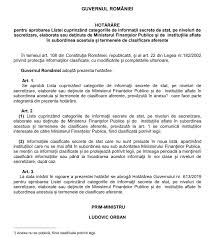 Ministerul finantelor publice este institutia de maxima importanta, cu rol de sinteza in desfasurarea activitatii structurilor economice, financiare si fiscale din romania si functioneaza pe baza legii nr.90/2001 privind organizarea si functionarea guvernului romaniei si a ministerelor, cu. Document Ultima BombÄ DatÄ De Orban InformaÈiile Pe Care Vrea SÄ Le ÈinÄ Secrete Capital