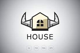 Viking House Logo Template Home Logo Logo Templates Viking House