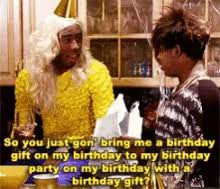 Birthday Gift On My Birthday Gif Https Encrypted Tbn0 Gstatic Com Images Q Tbn 3aand9gcto7aj7qypawvd9c M0rtvx88ls7l6ztidqha Usqp Cau