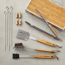Perigold.com has been visited by 10k+ users in the past month Cuisinart Bamboo Handled Grill Tools 13 Piece Set Grill Tools Williams Sonoma