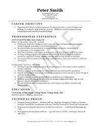 Stand out from the crowd and get hired with the best the resume sample gives you clues about how to do that. Quality Assurance Resume Example