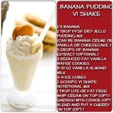 Visalus Banana Pudding Vi Shake Hmm Taste Pretty Good Https Ronpruett Myvi Net Visit My Blog Herbalife Shake Recipes Shake Recipes Protein Shake Recipes