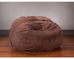 Supersac With Chocolate Rhinoplush Cover Lovesac Bean Bag Chair Oversized Bean Bag Chairs