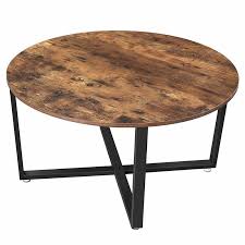 wetumka cross legs coffee table table basse ronde table de salon table basse