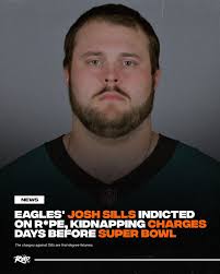 Eagles' Josh Sills indicted